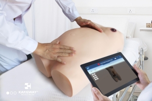 白山胎心监护模拟培训系统,胎心监护技术虚拟仿真解决方案,妇产科护理虚拟仿真教学软件